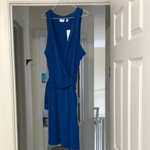 New York & Co. Royal blue wrap dress!